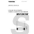 TOSHIBA MV13K1W Service Manual cover photo