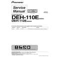 PIONEER DEH-110E/XN/EW5 Service Manual cover photo