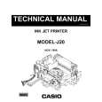 CASIO J20 Service Manual cover photo