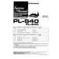 PIONEER PL-640 Service Manual cover photo