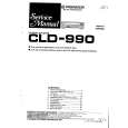 PIONEER CLD-990 Service Manual cover photo