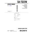 SONY SATS22W Service Manual cover photo