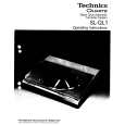 TECHNICS SL-QL1 Owner's Manual cover photo