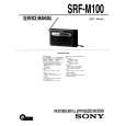 SONY SRFM100 Service Manual cover photo