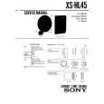 SONY XSHL45 Service Manual cover photo