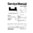 TECHNICS SECH540/E/EB/EG/E Service Manual cover photo