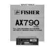 FISHER AX790 Service Manual cover photo
