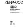 KENWOOD HM-DV5 Owner's Manual cover photo
