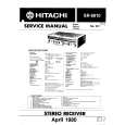 HITACHI SR6010 Service Manual cover photo