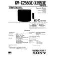 SONY KVX2553E Service Manual cover photo