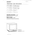SONY PVM1340 Owner's Manual cover photo