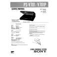 SONY PSV701/P Service Manual cover photo