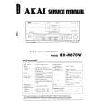 AKAI HX-M670W Service Manual cover photo