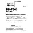 PIONEER PDF506 Service Manual cover photo