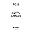 CANON PC11 Parts Catalog cover photo