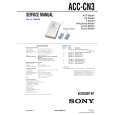 SONY ACCCN3 Service Manual cover photo