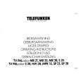 TELEFUNKEN PALCOLOR HIFI28 Owner's Manual cover photo