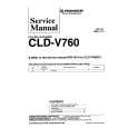 PIONEER CLD-V760 Service Manual cover photo