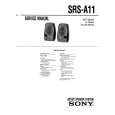 SONY SRS-A11 Service Manual cover photo