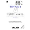 AIWA XPV522 AEZ Service Manual cover photo