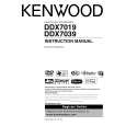 KENWOOD DDX7019 Owner's Manual cover photo