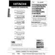 HITACHI VTFX751E Service Manual cover photo