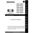 AIWA NSXS222EZ,HA,HR,K Service Manual cover photo