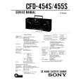 SONY CFD454S Service Manual cover photo