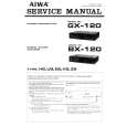 AIWA BX120 Service Manual cover photo