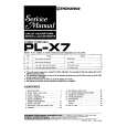 PIONEER PL-X7 Service Manual cover photo