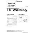 PIONEER TS-WX205A/EW Service Manual cover photo
