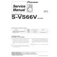 PIONEER S-VS66V/XTL/NC Service Manual cover photo