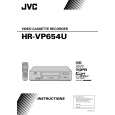 JVC HR-VP654U Owner's Manual cover photo