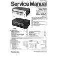 TECHNICS SA505/K Service Manual cover photo