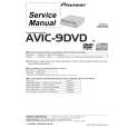 PIONEER AVIC-9DVD/EW Service Manual cover photo