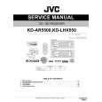 JVC KDLHX550 Service Manual cover photo