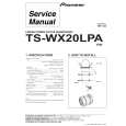 PIONEER TS-WX20LPA/EW Service Manual cover photo
