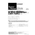 PIONEER KEH-6261ZH Service Manual cover photo