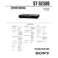 SONY ST-SE500 Service Manual cover photo