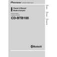 PIONEER CD-BTB100/XN/E Owner's Manual cover photo