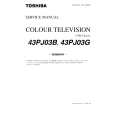 TOSHIBA 43PJ03B Service Manual cover photo