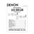 DENON DCD735 Service Manual cover photo