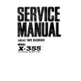 AKAI X-355 Service Manual cover photo