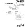 SONY CPM-300A Service Manual cover photo