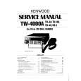 KENWOOD TU4A Service Manual cover photo