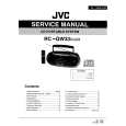 JVC RCQW33 Service Manual cover photo