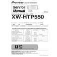 PIONEER XWHTP550 Service Manual cover photo