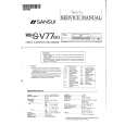 SANSUI SV77BG Service Manual cover photo