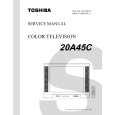 TOSHIBA 20A45C Service Manual cover photo