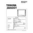 TOSHIBA 2805DDT Service Manual cover photo